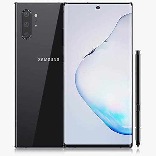 SAMSUNG Galaxy Note 10+ 5G (256GB,12GB) 6.8" Fully Unlocked Global LTE N976U (Excellent - Refurbished, Aura Black)