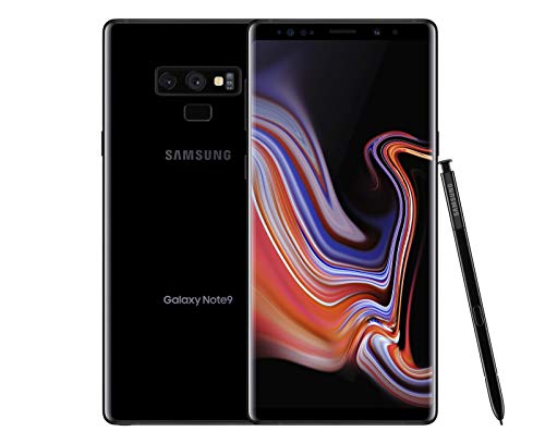 SAMSUNG Galaxy Note 9 (512 GB, 8 GB) 6.4" 4G LTE (GSM + CDMA) Totalmente desbloqueado N960U (Excelente - Reacondicionado, Negro medianoche)