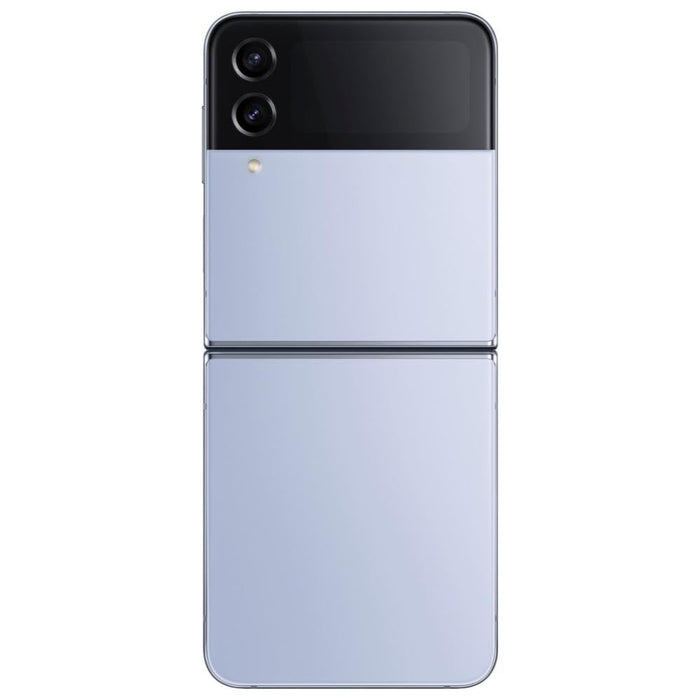 SAMSUNG Galaxy Z Flip4 5G (256GB, 8GB) 6.7" AT&T Locked F721U (Renewed | Like New, Blue)