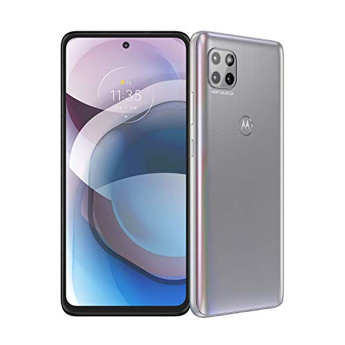 Motorola One 5G Ace 2021 (128 GB, 6 GB) 6,7" GSM+CDMA desbloqueado global 4G XT2113-2 (plateado)