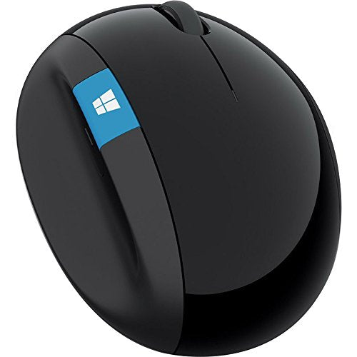 Ratón ergonómico Microsoft Sculpt, inalámbrico, USB (L6V-00001) (negro)