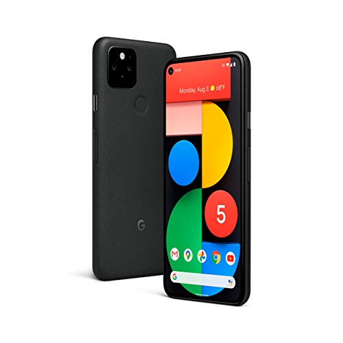 Google Pixel 5 w/ 5G (128GB, 8GB) 6.0" (Fully Unlocked) 4G LTE - US model (Black)