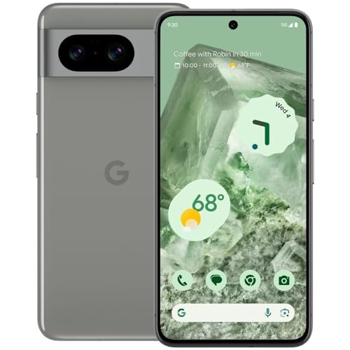 Google Pixel 8 5G (128 GB, 8 GB) 6.2" Totalmente desbloqueado (GSM + Verizon) GKWS6 (Excelente - Reacondicionado)