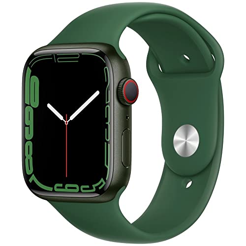 Apple Watch Series 7 (45mm, GPS + Cellular) 1.9" Fully Unlocked w/ Aluminum Case (Excellent - Refurbished)