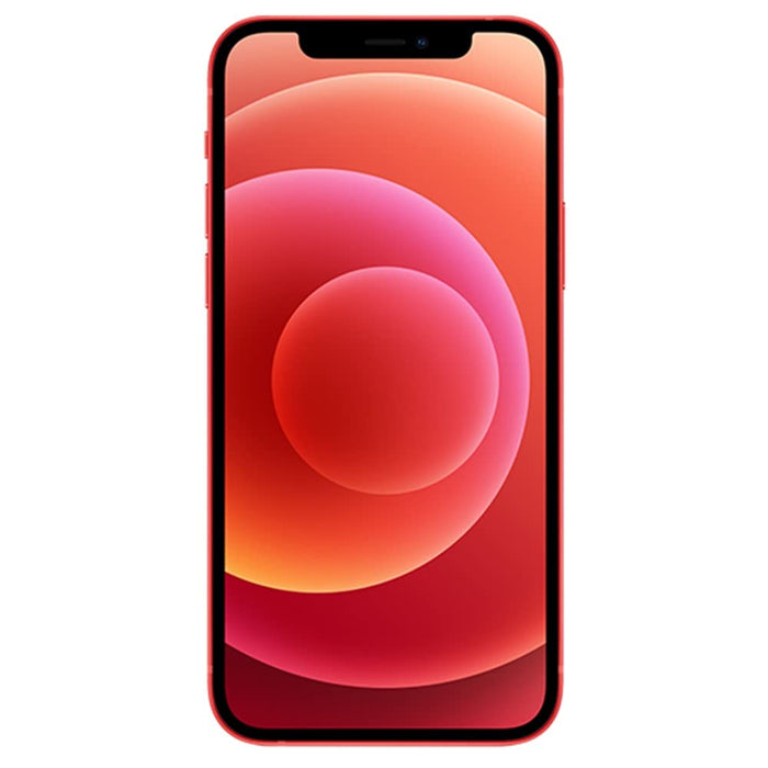 Apple iPhone 12 Mini 5G (128 GB, 4 GB) 5.4" OLED, completamente desbloqueado A2176 (aceptable - reacondicionado, rojo)