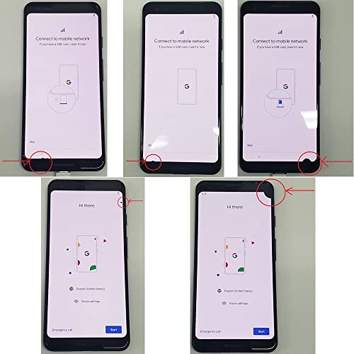 Google Pixel 3 (64 GB, 4 GB) 5,5" Snapdragon 845 GSM+CDMA Desbloqueado de fábrica G013A