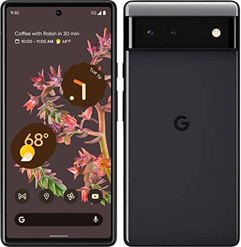 Google Pixel 6 5G (128 GB, 8 GB) 6,4" (GSM + CDMA) 4G LTE desbloqueado - Modelo de EE. UU.