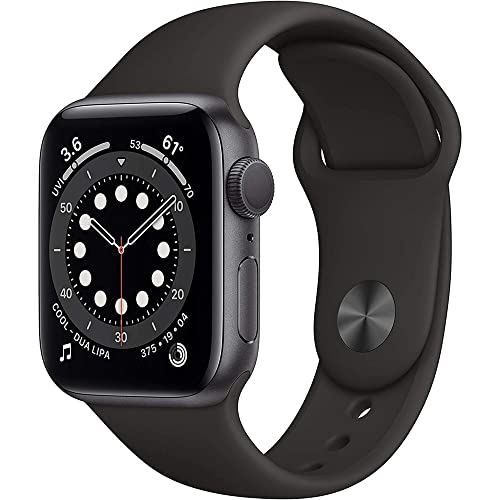 Apple Watch Series 6 (44 mm, Wi-Fi, 4G LTE) 1,78" entièrement déverrouillée avec boîtier en aluminium (excellent - reconditionné)