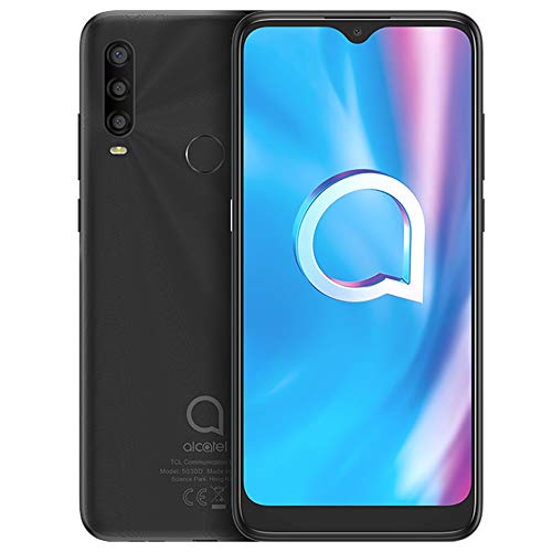 Alcatel 1 SE 2020 (128GB, 4GB) 6.22" Android 10 Dual SIM GSM Unlocked US 4G LTE 5030M