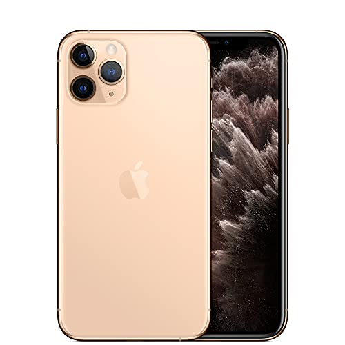 Apple iPhone 11 Pro (64 GB) 5.8" Global 4G LTE Totalmente desbloqueado (GSM + Verizon) (Bueno - Reacondicionado, Dorado)