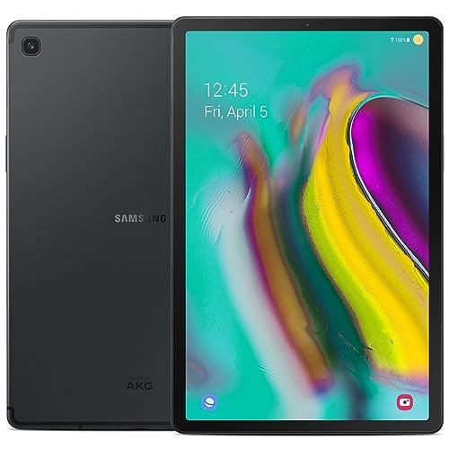 Samsung Galaxy Tab S5e 10.5" (64GB, 4GB) American 4G LTE GSM Unlocked T727A (Excellent - Refurbished, Mystic Black)