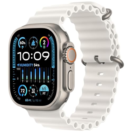 Apple Watch Ultra 2 (49mm, Wi-Fi, GPS + 4G LTE) Fully Unlocked (Titanium Frame) (Excellent - Refurbished)