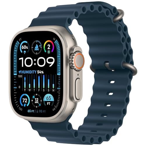 Apple Watch Ultra 2 (49 mm, Wi-Fi, GPS + 4G LTE) Totalmente desbloqueado (marco de titanio) (Excelente - Reacondicionado)