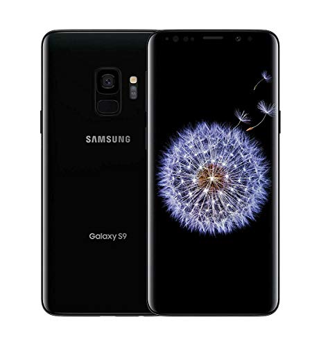 SAMSUNG Galaxy S9 (64GB, 4GB) 5.8" (GSM + CDMA) Unlocked G960U (Renewed | Pre-Loved, Black)