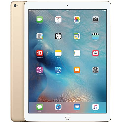 Apple iPad Pro 1st Gen (128GB) 12.9" (Wi-Fi + 4G LTE) Global Unlocked (GSM+CDMA) (Excellent - Refurbished, Space Gray)