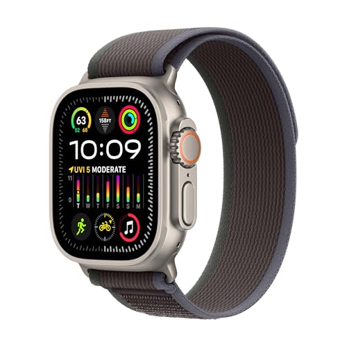 Apple Watch Ultra 2 (49 mm, Wi-Fi, GPS + 4G LTE) Totalmente desbloqueado (marco de titanio) (Excelente - Reacondicionado)