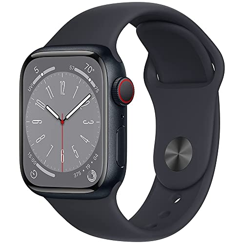 Apple Watch Series 8 (41mm, GPS + Cellular) 1.69" Fully Unlocked w/Aluminum Case (Excellent - Refurbished)