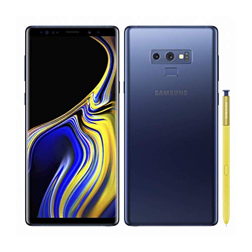 SAMSUNG Galaxy Note 9 (128GB, 6GB) 6.4" 4G LTE (GSM + CDMA) Fully Unlocked N960U (Excellent - Refurbished, Blue)