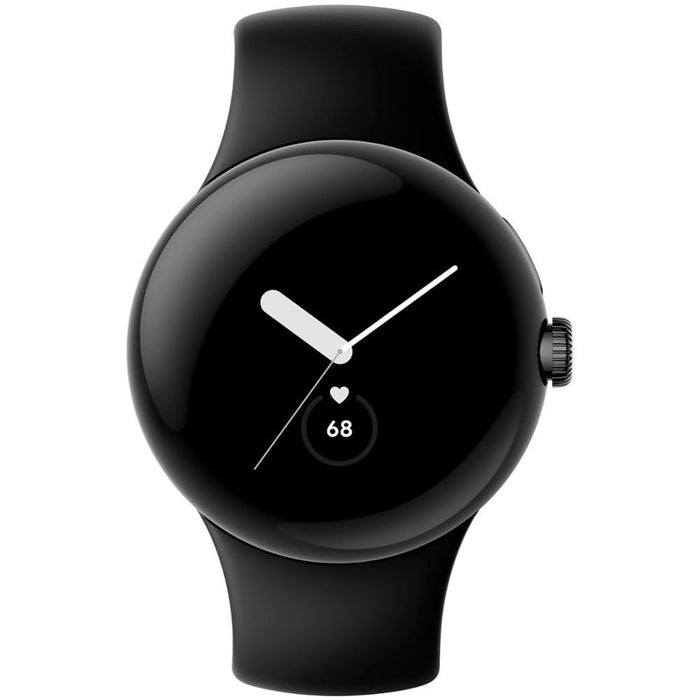 Google Pixel Watch (41mm, WiFi + LTE) 1.2" Health + Fitness Smartwatch GWT9R (Good - Refurbished, Black)