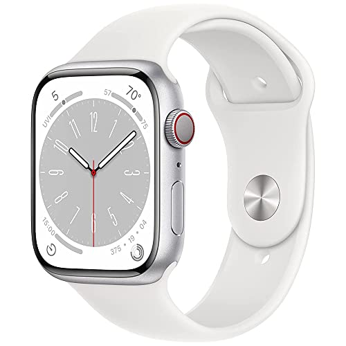 Apple Watch Series 8 (41mm, GPS + Cellular) 1.69" Fully Unlocked w/Aluminum Case (Excellent - Refurbished)