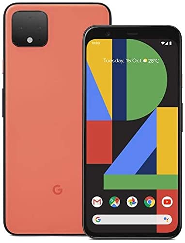 Google Pixel 4 XL (64GB, 6GB) 6.3" (GSM + CDMA) 4G LTE Unlocked - US model (Oh So Orange)