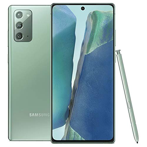 SAMSUNG Galaxy Note 20 5G (128GB, 8GB) 6.7" Factory Unlocked (GSM + CDMA) N981U (Good - Refurbished, Mystic Green)