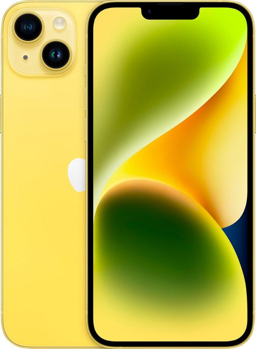 Apple iPhone 14 Plus 5G (256GB, 6GB) 6.7", US Model Fully Unlocked for Global (Renewed | Clean Screen, Yellow)