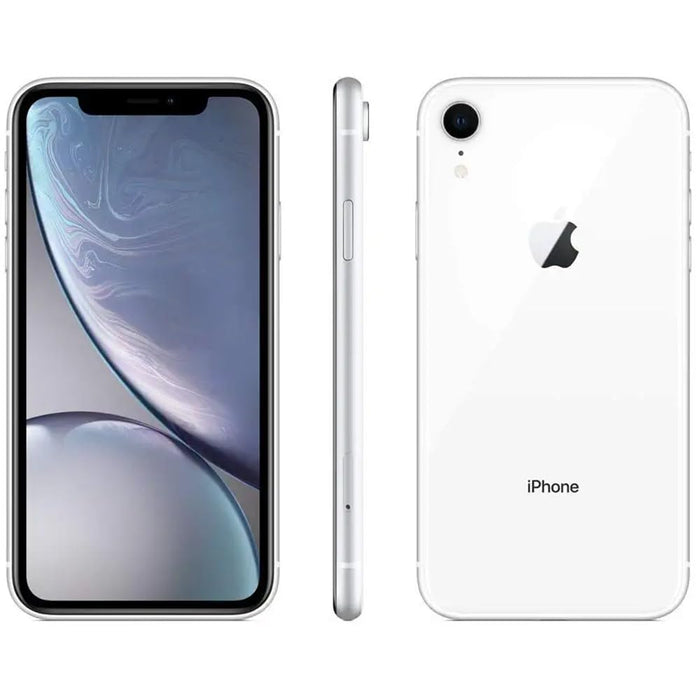 Apple iPhone XR (128 GB) 6.1" Global 4G LTE Totalmente desbloqueado (GSM + Verizon) (Excelente - Reacondicionado, Blanco)