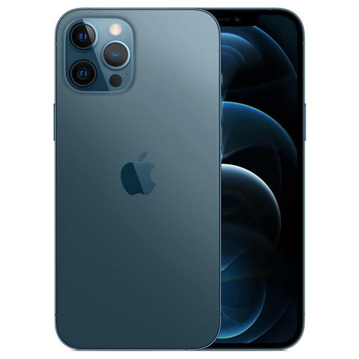 iPhone 12 Pro (256 GB, 6 GB) 6.1", iOS 16, 5G / 4G LTE GSM + Verizon desbloqueado (buen estado, reacondicionado, azul Pacífico)