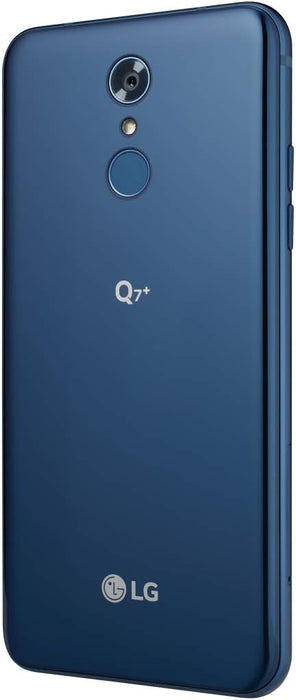 LG Q7+ Plus (64GB, 4GB) 5.5" 4G LTE T-Mobile Only Q610TA (Blue) (Acceptable - Refurbished, Blue)