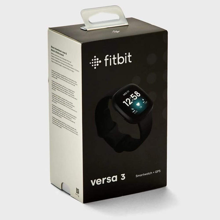 Reloj inteligente de salud y actividad física Fitbit Versa 3 con Alexa integrada y control de frecuencia cardíaca