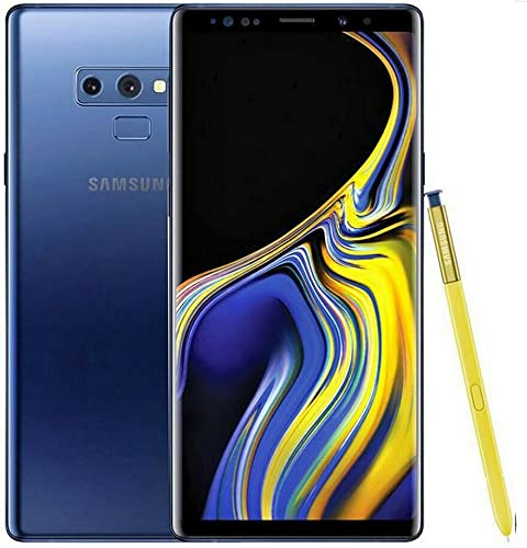 SAMSUNG Galaxy Note 9 (128GB, 6GB) 6.4" 4G LTE GSM Global Unlocked N9600 (Excellent - Refurbished, Blue)