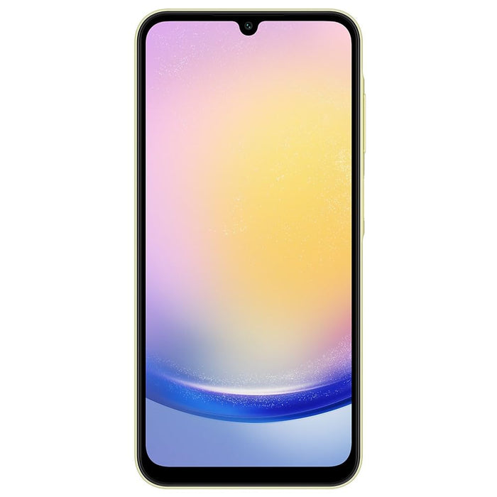 Samsung Galaxy A25 5G (128 GB, 6 GB) 6.5" GSM desbloqueado, Global 4G LTE A256E/DSN (Excelente - Reacondicionado, Amarillo)