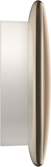 Google Nest Learning Thermostat | 4th Gen, 2024 | w/ Temperature Sensor | Gold (Renewed | Like New, Polished Silver)