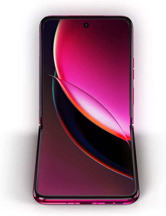 Moto Razr+ 5G 2023 (256GB, 8GB) 6.9" GSM Unlocked US 5G / Global 4G LTE XT2321-5 (Excellent - Refurbished, Viva Magenta)