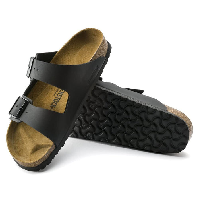 Birkenstock Unisex Arizona Birko-Flor Sandals (EU 40, US 7 M / US 9 W, Black) ()