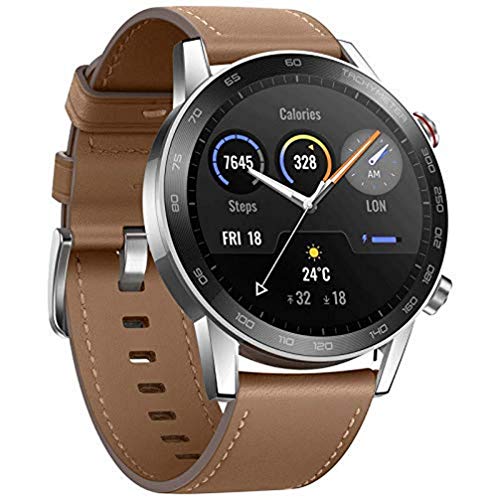 Honor MagicWatch2 46mm - 1.39" Smartwatch, Heart Rate & SpO2 Tracking MNS-B19 (Excellent - Refurbished, Flax Brown)