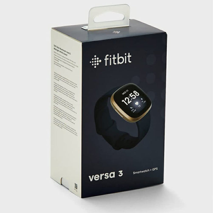 Reloj inteligente de salud y actividad física Fitbit Versa 3 con Alexa integrada y control de frecuencia cardíaca