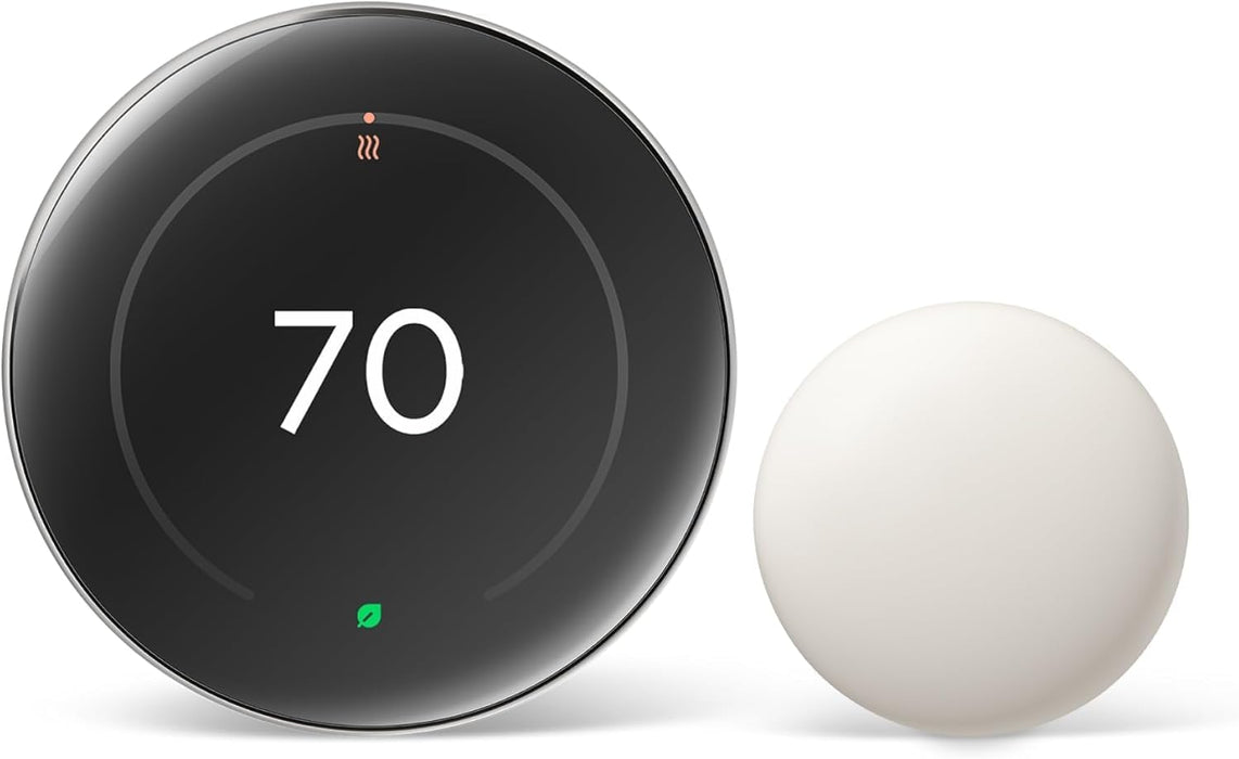 Google Nest Learning Thermostat Pro Edition w/Temperature Sensor (4th Gen, 2024) ()