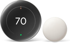 Google Nest Learning Thermostat Pro Edition w/Temperature Sensor (4th Gen, 2024) (, )