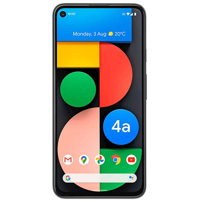 Google Pixel 4a 5G (128GB, 6GB) 6.2" (AT&T Only) 4G LTE - US model (Excellent - Refurbished, Black)