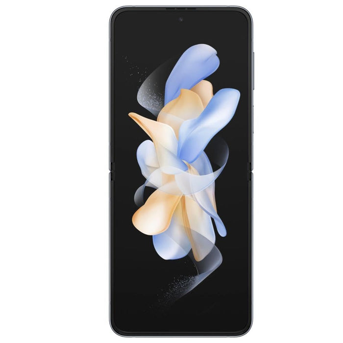 SAMSUNG Galaxy Z Flip4 5G (256GB, 8GB) 6.7" AT&T Locked F721U (Renewed | Like New, Blue)