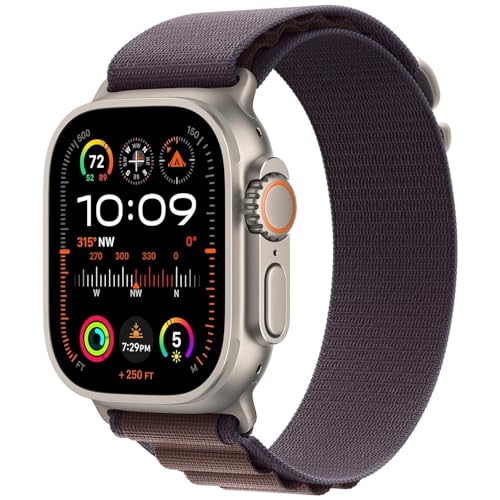 Apple Watch Ultra 2 (49 mm, Wi-Fi, GPS + 4G LTE) Totalmente desbloqueado (marco de titanio) (Excelente - Reacondicionado)