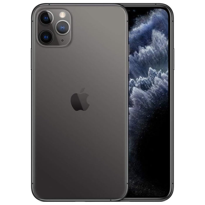 Apple iPhone 11 Pro Max (64GB) 6.5" Global 4G LTE Fully Unlocked (GSM + Verizon) (Good - Refurbished, Space Gray)