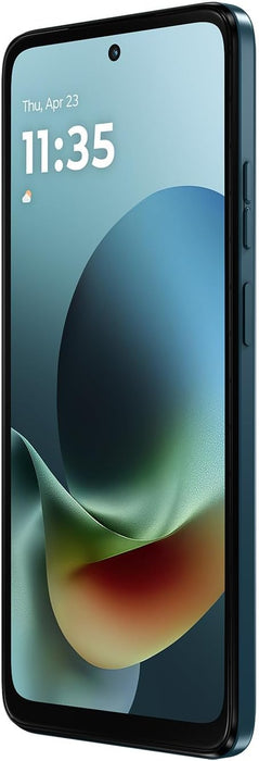 Moto G Play 2026 5G (64GB, 4GB) 6.7" 120Hz, Android 16, GSM Unlocked XT2615 (Open Box, Blue)