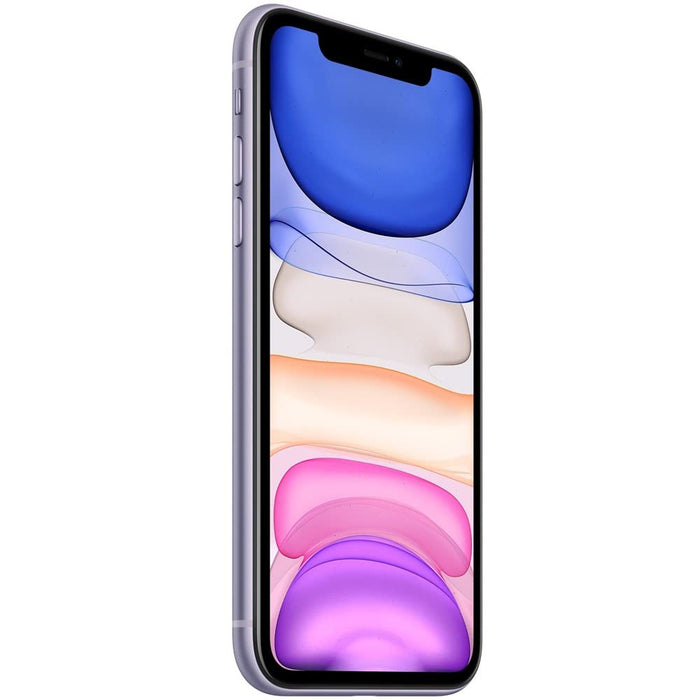 Apple iPhone 11 (64 GB) 6.1" Global 4G LTE Totalmente desbloqueado (GSM + Verizon) (Bueno - Reacondicionado, Púrpura)