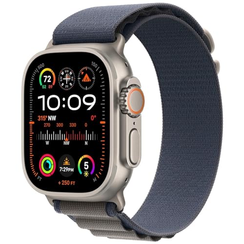 Apple Watch Ultra 2 (49 mm, Wi-Fi, GPS + 4G LTE) Totalmente desbloqueado (marco de titanio) (Excelente - Reacondicionado)