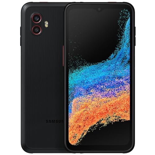 SAMSUNG Galaxy XCover6 Pro 5G (128 GB, 6 GB) 6.6" GSM Desbloqueado 5G / 4G LTE G736U (Excelente - Reacondicionado, Negro)