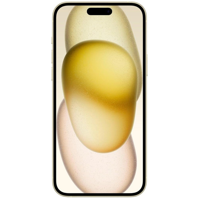 Apple iPhone 15 5G (128GB, 6GB) 6.1" US Model Fully Unlocked for Global (Renewed | Pre-Loved, Yellow)