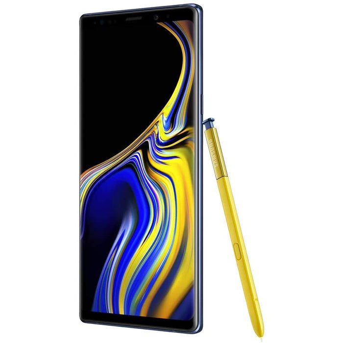 SAMSUNG Galaxy Note 9 (128GB, 6GB) 6.4" 4G LTE GSM Global Unlocked N9600 (Excellent - Refurbished, Blue)